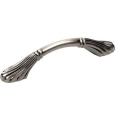 Orchid 3-3/4 Inch Center to Center Brushed Black Nickel Cabinet Pull Orchid 3-3/4 Inch Center to Center Brushed Black Nickel Cabinet Pull