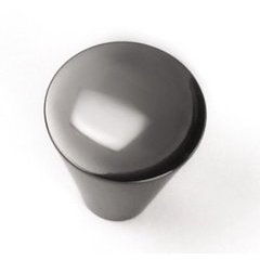 Delano Knob 1 inch Diameter Black Nickel Delano Knob 1 inch Diameter Black Nickel