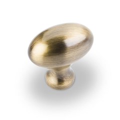 Lyon 1-9/16 Inch Diameter Antique Brass Cabinet Knob Lyon 1-9/16 Inch Diameter Antique Brass Cabinet Knob