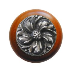 English Garden 1-1/2 Inch Diameter Antique Pewter Cabinet Knob English Garden 1-1/2 Inch Diameter Antique Pewter Cabinet Knob