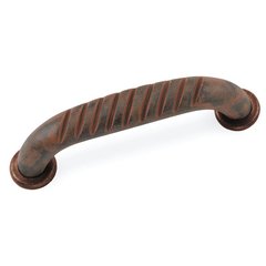 Milan 3 Inch Center to Center Rust Cabinet Pull Milan 3 Inch Center to Center Rust Cabinet Pull