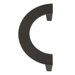 Roundabout 3 Inch Center to Center Black Cabinet Pull Roundabout 3 Inch Center to Center Black Cabinet Pull