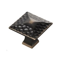 Craftsman 1-1/4 Inch Diameter Oil Rubbed Bronze Highlighted Cabinet Knob Craftsman 1-1/4 Inch Diameter Oil Rubbed Bronze Highlighted Cabinet Knob