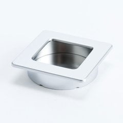 Stylus 1-7/8 Inch Diameter Dull Chrome Recess Pull Stylus 1-7/8 Inch Diameter Dull Chrome Recess Pull