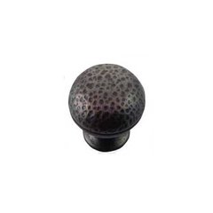 Hammered 1-1/4 Inch Diameter Oil Rubbed Bronze Cabinet Knob Hammered 1-1/4 Inch Diameter Oil Rubbed Bronze Cabinet Knob