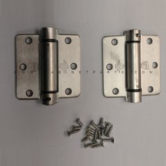 LB4391-350 1/4" Radius CornerSingle Act Spring Hinge-S.Steel LB4391-350 1/4" Radius CornerSingle Act Spring Hinge-S.Steel