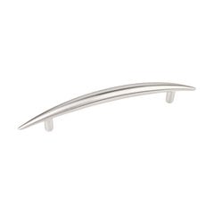 Verona 5-1/16 Inch Center to Center Satin Nickel Cabinet Pull Verona 5-1/16 Inch Center to Center Satin Nickel Cabinet Pull