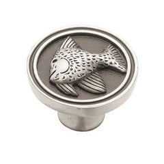 Seaside Cottage 1-3/8 Inch Diameter Brushed Satin Pewter Cabinet Knob Seaside Cottage 1-3/8 Inch Diameter Brushed Satin Pewter Cabinet Knob