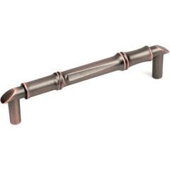 Serenity 5-1/16 Inch Center to Center Antique Bronze With Copper Cabinet Pull Serenity 5-1/16 Inch Center to Center Antique Bronze With Copper Cabinet Pull