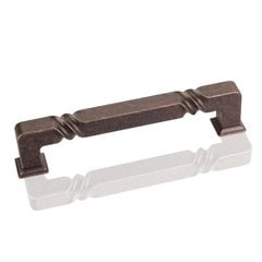 Tahoe 5-1/16 Inch Center to Center Dark Machined Antique Copper Cabinet Pull Tahoe 5-1/16 Inch Center to Center Dark Machined Antique Copper Cabinet Pull