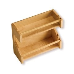 Adjustable Spice Rack 8-3/4 inch L Maple Adjustable Spice Rack 8-3/4 inch L Maple
