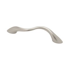 Fusilli 3-3/4 Inch Center to Center Satin Nickel Cabinet Pull Fusilli 3-3/4 Inch Center to Center Satin Nickel Cabinet Pull