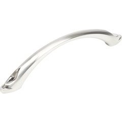 Luna 5-1/16 Inch Center to Center Satin Nickel Cabinet Pull Luna 5-1/16 Inch Center to Center Satin Nickel Cabinet Pull