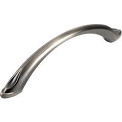 Luna 5-1/16 Inch Center to Center Antique Pewter Cabinet Pull Luna 5-1/16 Inch Center to Center Antique Pewter Cabinet Pull