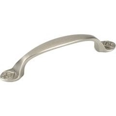 Iris 3-3/4 Inch Center to Center Dull Satin Nickel Cabinet Pull Iris 3-3/4 Inch Center to Center Dull Satin Nickel Cabinet Pull