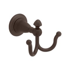 Victorian Double Robe Hook Venetian Bronze Victorian Double Robe Hook Venetian Bronze