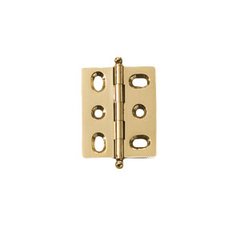 Elite Mortised Butt Hinge 50X40mm - Polished Brass Elite Mortised Butt Hinge 50X40mm - Polished Brass