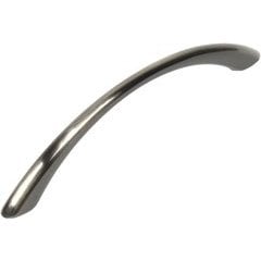 Metro 3-3/4 Inch Center to Center Brushed Black Nickel Cabinet Pull Metro 3-3/4 Inch Center to Center Brushed Black Nickel Cabinet Pull