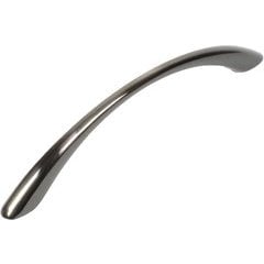 Metro 5-1/16 Inch Center to Center Brushed Black Nickel Cabinet Pull Metro 5-1/16 Inch Center to Center Brushed Black Nickel Cabinet Pull