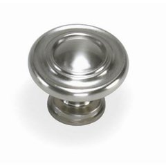Nantucket 1-3/8 Inch Diameter Satin Pewter Cabinet Knob Nantucket 1-3/8 Inch Diameter Satin Pewter Cabinet Knob