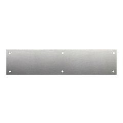 4 inch x 16 inch Door Push Plate Satin Nickel 4 inch x 16 inch Door Push Plate Satin Nickel