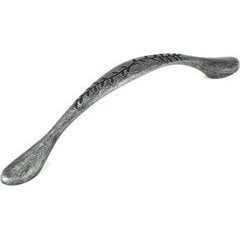 Hamilton 5-1/16 Inch Center to Center Antique Silver Cabinet Pull Hamilton 5-1/16 Inch Center to Center Antique Silver Cabinet Pull