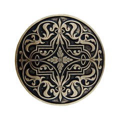 Olde Worlde 1-7/16 Inch Diameter Brite Brass Cabinet Knob Olde Worlde 1-7/16 Inch Diameter Brite Brass Cabinet Knob