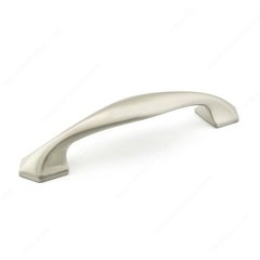 Honeycomb 5-1/16 Inch Center to Center Brushed Nickel Cabinet Pull Honeycomb 5-1/16 Inch Center to Center Brushed Nickel Cabinet Pull