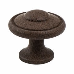 Euro Traditions 1-3/16 Inch Diameter Dull Rust Cabinet Knob Euro Traditions 1-3/16 Inch Diameter Dull Rust Cabinet Knob