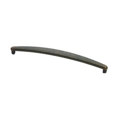 Contempo 11-5/16 Inch Center to Center Distressed Oil Rubbed Bronze Cabinet Pull Contempo 11-5/16 Inch Center to Center Distressed Oil Rubbed Bronze Cabinet Pull