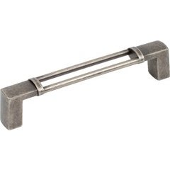 Monarch 5-1/16 Inch Center to Center Antique Pewter Cabinet Pull Monarch 5-1/16 Inch Center to Center Antique Pewter Cabinet Pull