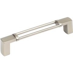 Monarch 5-1/16 Inch Center to Center Dull Satin Nickel Cabinet Pull Monarch 5-1/16 Inch Center to Center Dull Satin Nickel Cabinet Pull