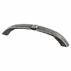 Euro Retro 5-1/16 Inch Center to Center Tin Cabinet Pull Euro Retro 5-1/16 Inch Center to Center Tin Cabinet Pull