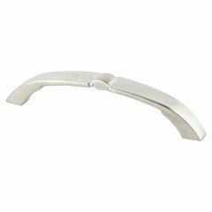 Euro Retro 5-1/16 Inch Center to Center Brushed Nickel Cabinet Pull Euro Retro 5-1/16 Inch Center to Center Brushed Nickel Cabinet Pull