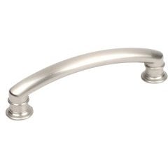 Belevdere 4 Inch Center to Center Matte Satin Nickel Cabinet Pull Belevdere 4 Inch Center to Center Matte Satin Nickel Cabinet Pull