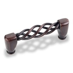 Zurich 3 Inch Center to Center Dark Brushed Antique Copper Cabinet Pull Zurich 3 Inch Center to Center Dark Brushed Antique Copper Cabinet Pull
