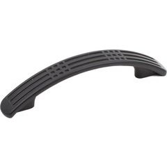 Majestic 3 Inch Center to Center Matte Black Cabinet Pull Majestic 3 Inch Center to Center Matte Black Cabinet Pull