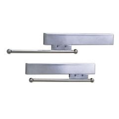 12 Inch Sliding Valet Rod - Polished Chrome 12 Inch Sliding Valet Rod - Polished Chrome