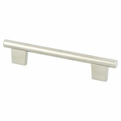 Euroline 5-1/16 Inch Center to Center Brushed Nickel Cabinet Pull Euroline 5-1/16 Inch Center to Center Brushed Nickel Cabinet Pull