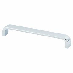 Euroline 6-5/16 Inch Center to Center Polished Chrome Cabinet Pull Euroline 6-5/16 Inch Center to Center Polished Chrome Cabinet Pull