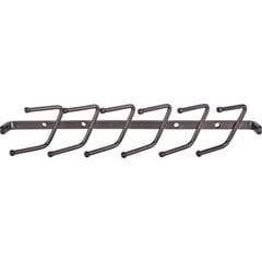 11 Inch Screw Mounted Tie Rack - Brushed Oil Rubbed Bronze 11 Inch Screw Mounted Tie Rack - Brushed Oil Rubbed Bronze