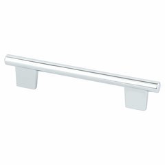 Euroline 1/2 Inch Width Polished Chrome Cabinet Pull Euroline 1/2 Inch Width Polished Chrome Cabinet Pull