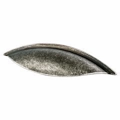 Euro Rustica 2-1/2 Inch Center to Center Rustic Nickel Cabinet Cup Pull Euro Rustica 2-1/2 Inch Center to Center Rustic Nickel Cabinet Cup Pull