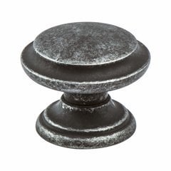 Andante 1-3/8 Inch Diameter Rustic Iron Cabinet Knob Andante 1-3/8 Inch Diameter Rustic Iron Cabinet Knob