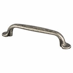 Euro Rustica 3-3/4 Inch Rustic Nickel Cabinet Pull Euro Rustica 3-3/4 Inch Rustic Nickel Cabinet Pull