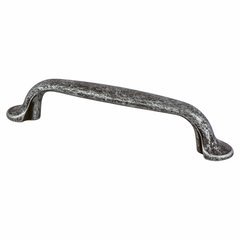 Euro Rustica 3-3/4 Inch Rustic Iron Cabinet Pull Euro Rustica 3-3/4 Inch Rustic Iron Cabinet Pull