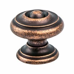 Euro Rustica 15/16 Inch Base Diameter Rustic Nickel Cabinet Knob Euro Rustica 15/16 Inch Base Diameter Rustic Nickel Cabinet Knob