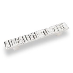 Valencia 3-3/4 Inch Center to Center Satin Nickel Cabinet Pull Valencia 3-3/4 Inch Center to Center Satin Nickel Cabinet Pull
