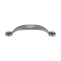 Somerset 5-1/16 Inch Center to Center Pewter Antique Cabinet Pull Somerset 5-1/16 Inch Center to Center Pewter Antique Cabinet Pull