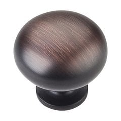 Geneva 1-1/4 Inch Diameter Dark Brushed Antique Copper Cabinet Knob Geneva 1-1/4 Inch Diameter Dark Brushed Antique Copper Cabinet Knob